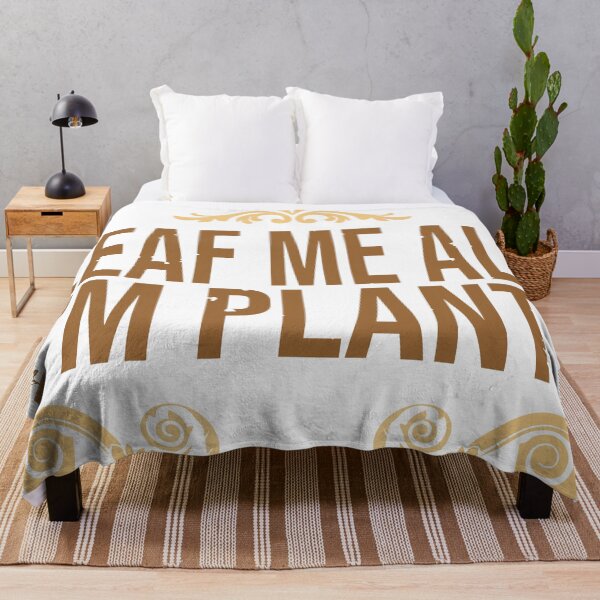 Item preview, Leaf Me Alone, I'm Planting designed and sold by TrilogyMerch.
