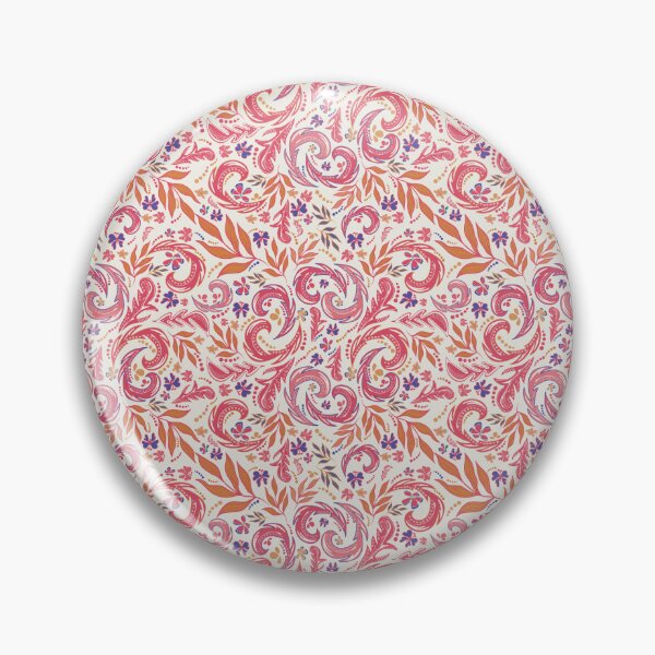 Artikelvorschau, Boho Paisley in Rosa entworfen und verkauft von JessKingArtist.