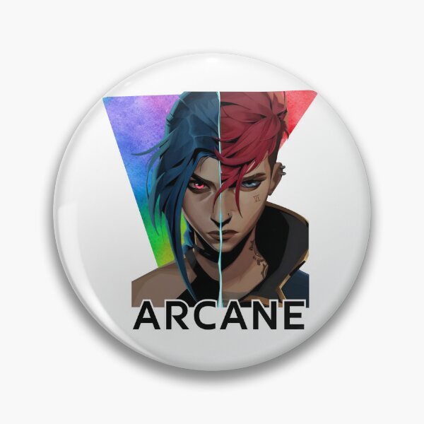 Item preview, Arcane Vi and Jinx designed and sold by RussCrosby.