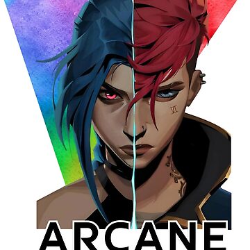 Imagen de la obra Arcano Vi y Jinx de RussCrosby