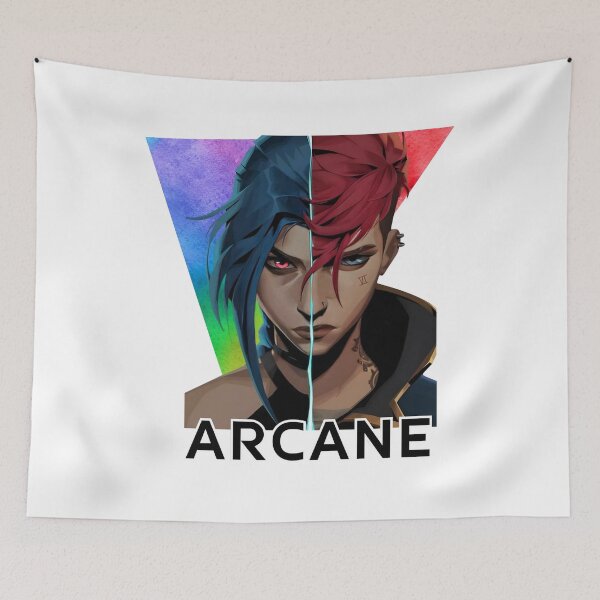 Item preview, Arcane Vi and Jinx designed and sold by RussCrosby.