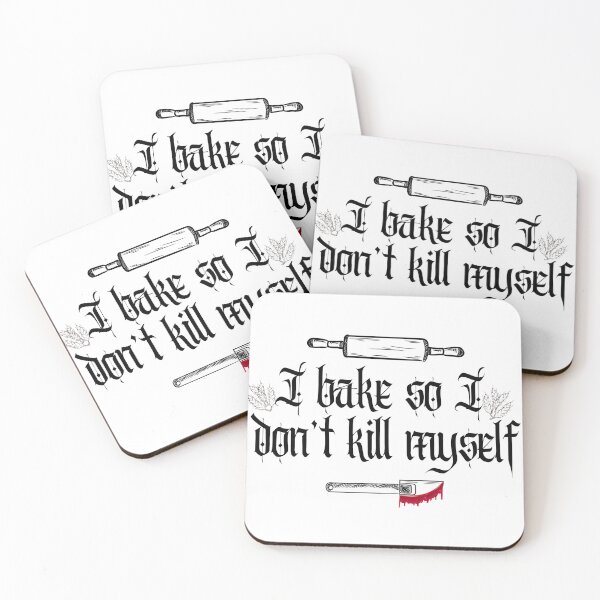 Item preview, I Bake So I Don't Kill Myself designed and sold by littlemissyy.