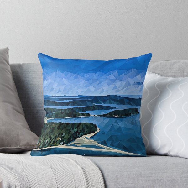 Item preview, Spencer Spit State Park on Lopez Island (Poly Art) designed and sold by flyscenicair.