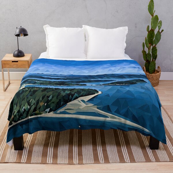 Item preview, Spencer Spit State Park on Lopez Island (Poly Art) designed and sold by flyscenicair.