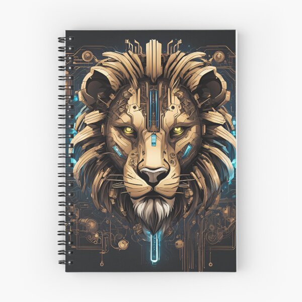 Item preview, The Lion is Cybernetic, Mechanical, Steampunk. designed and sold by Ant Category.
