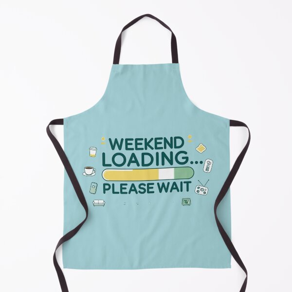 Item preview, Weekend Loading... Please Wait – Funny Casual T-Shirt designed and sold by trendpotion.