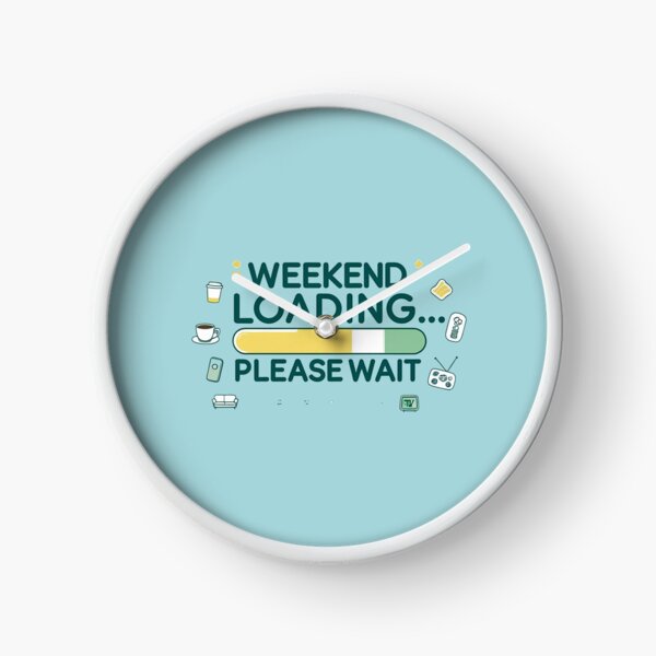 Item preview, Weekend Loading... Please Wait – Funny Casual T-Shirt designed and sold by trendpotion.