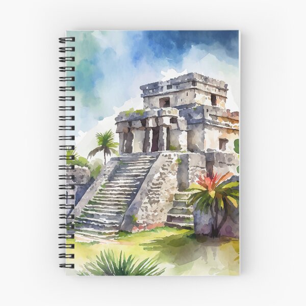 Item preview, Tulum Mexico Watercolor designed and sold by Magnolia Valley Art.
