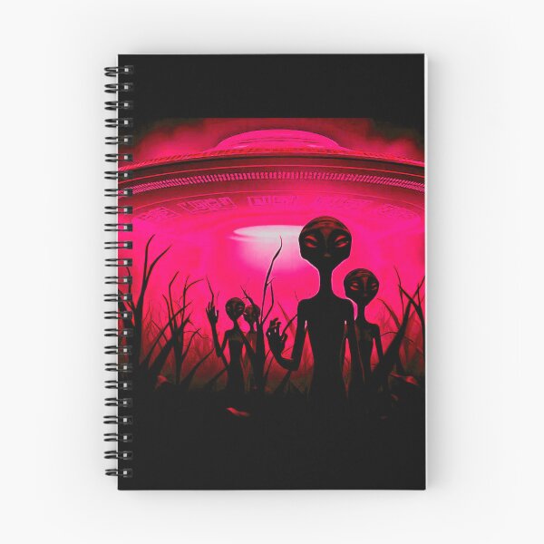 Item preview, Red Aliens - UFO/UAP Sighting Over New Jersey! designed and sold by Earth Nature Creations.