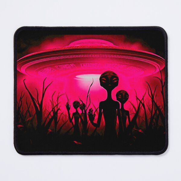 Item preview, Red Aliens - UFO/UAP Sighting Over New Jersey! designed and sold by Earth Nature Creations.