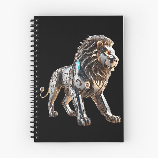 Item preview, The Lion is Cybernetic, Mechanical, Steampunk. designed and sold by Ant Category.