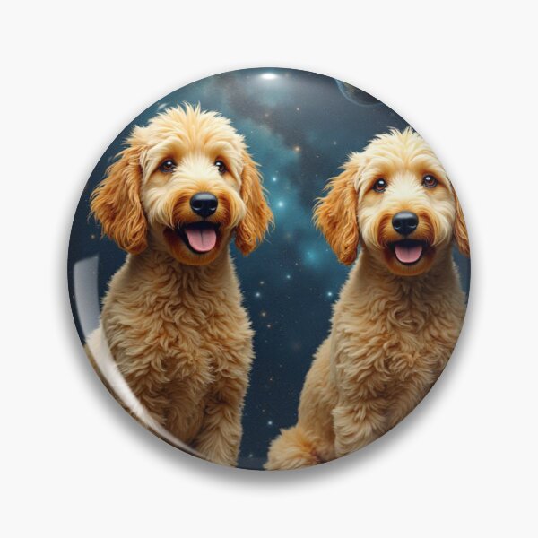 Item preview, Goldendoodles Space Dogs designed and sold by Wags & Tails.