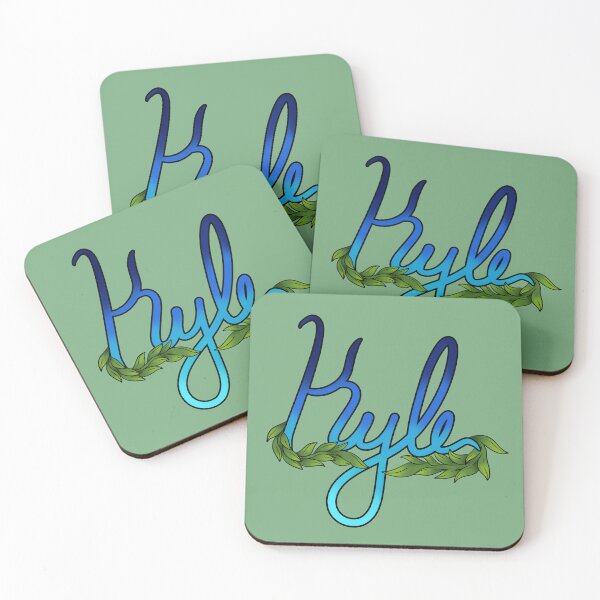 Item preview, Kyle Name Art designed and sold by AvalonUnmuzzled.