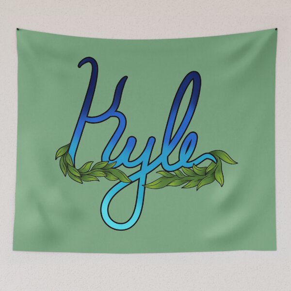 Item preview, Kyle Name Art designed and sold by AvalonUnmuzzled.