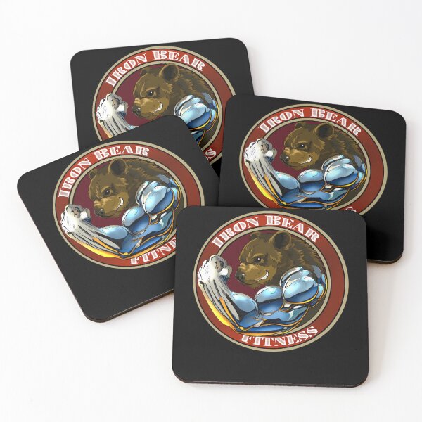 Item preview, Iron Bear Fitness Chicago Logo Gym designed and sold by maeand-art.