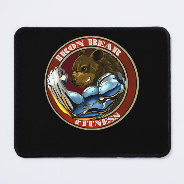Item preview, Iron Bear Fitness Chicago Logo Gym designed and sold by maeand-art.