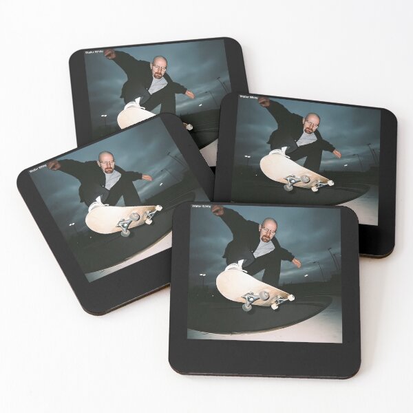 Item preview, Walter White Skateboarding Meme designed and sold by maeand-art.
