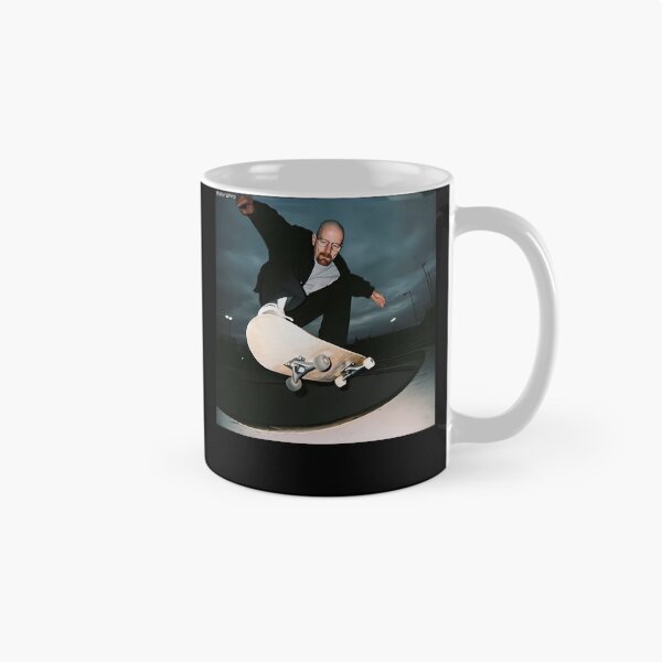 Item preview, Walter White Skateboarding Meme designed and sold by maeand-art.