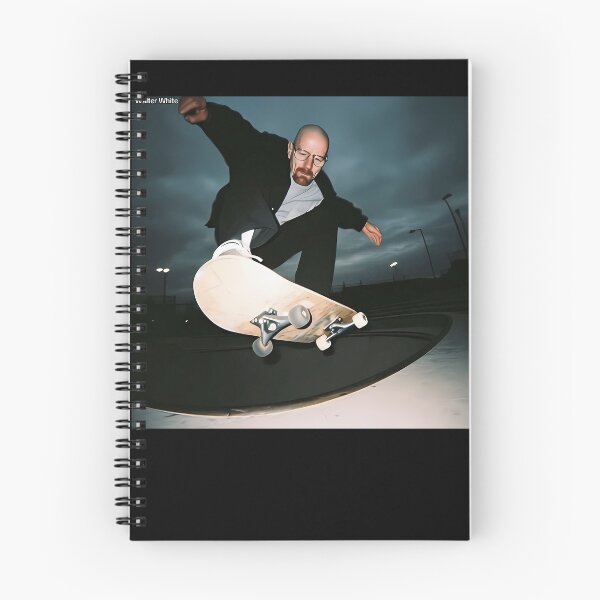 Item preview, Walter White Skateboarding Meme designed and sold by maeand-art.