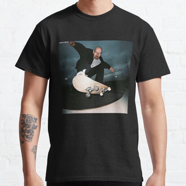 Artikel-Vorschau von Walter White Skateboarding Meme, designt und verkauft von maeand-art.