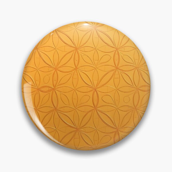 Item preview, Orange surface with a repeating floral or geometric pattern creating a textured and ornamental background designed and sold by homydesign.