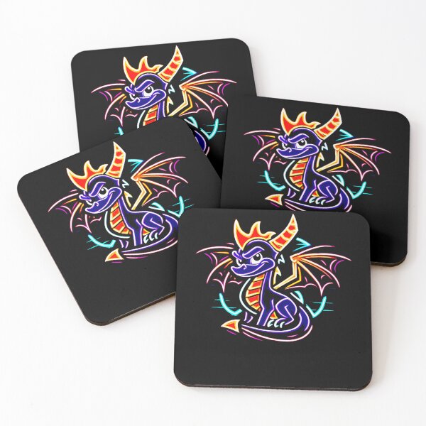 Item preview, Neon Spyro Game designed and sold by maeand-art.