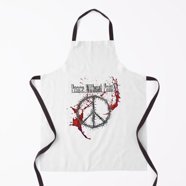 Item preview, PEACE without Pain - Barbed Wire Peace Symbol designed and sold by joanstratton.
