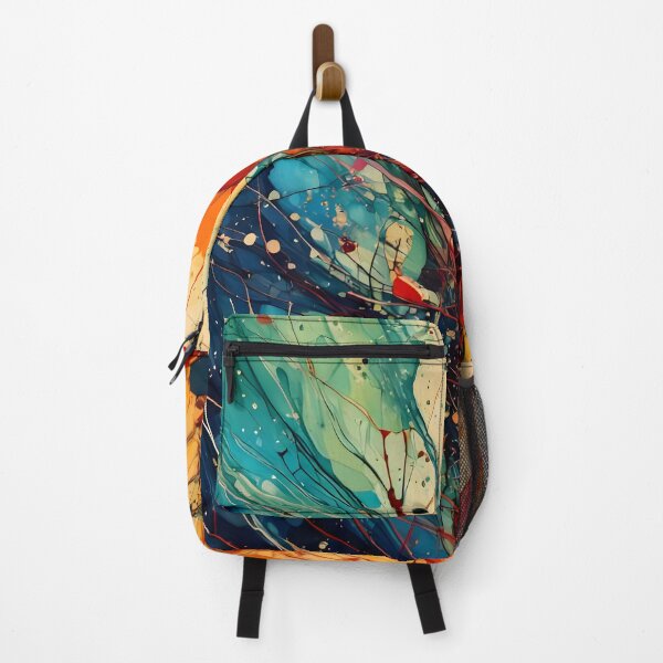 Item preview, A vibrant explosion of colors and dynamic lines creates an energetic abstract composition. Splashes and drips add texture and movement designed and sold by homydesign.