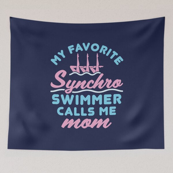 Item preview, Synchronized Swimming Mom My Favorite Synchro Swimmer Calls Me Mom designed and sold by jaygo.