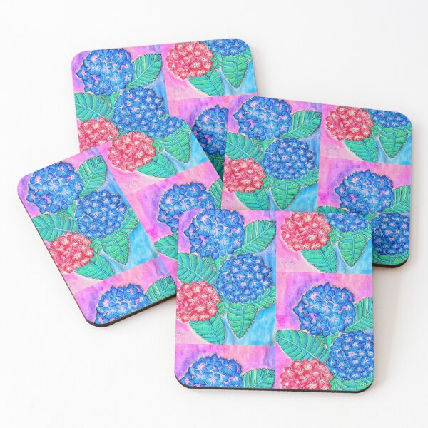Item preview, Summer hydrangeas designed and sold by Rebecca Lyon Art .