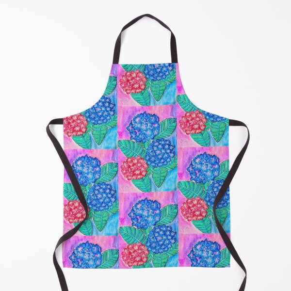 Item preview, Summer hydrangeas designed and sold by Rebecca Lyon Art .