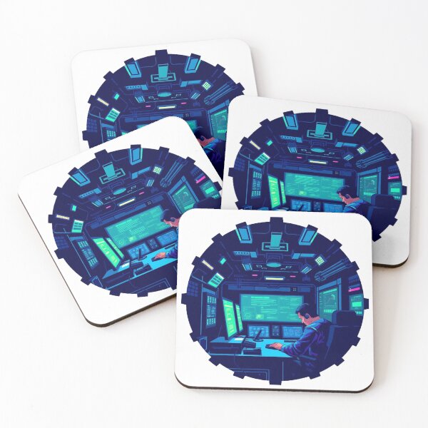 Item preview, 8-bit Computer Hacker 4 designed and sold by mukraker.