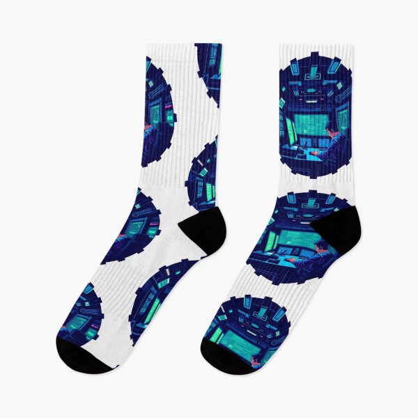 Item preview, 8-bit Computer Hacker 4 designed and sold by mukraker.