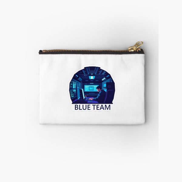 Item preview, 8-bit Computer Blue Team Security Dude designed and sold by mukraker.
