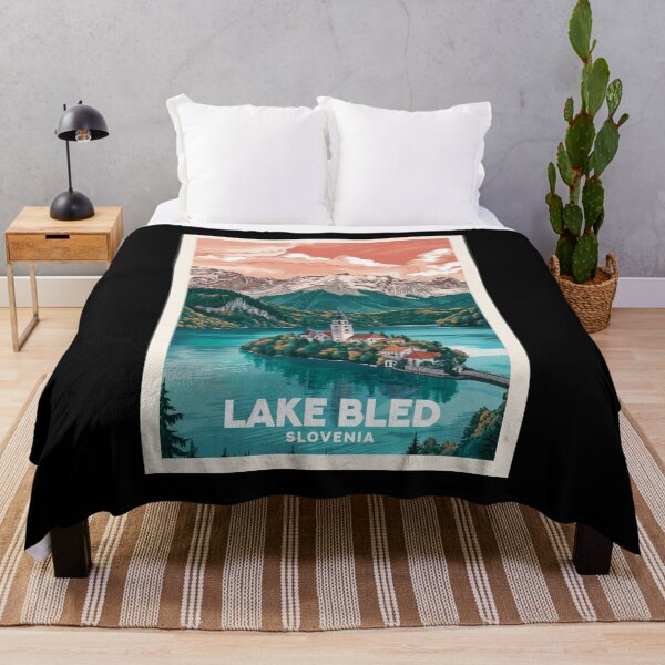 Item preview, Lake Bled (Slovenia), Travel Art designed and sold by PinkandP.