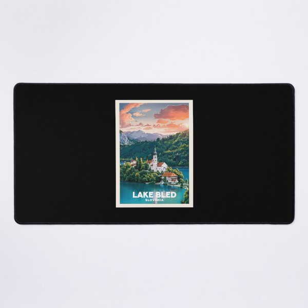 Item preview, Lake Bled (Slovenia), Travel Art designed and sold by PinkandP.