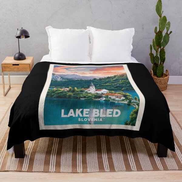 Item preview, Lake Bled (Slovenia), Travel Art designed and sold by PinkandP.