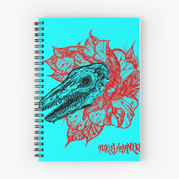 Item preview, red mosasaur skull designed and sold by UrielCalavera.