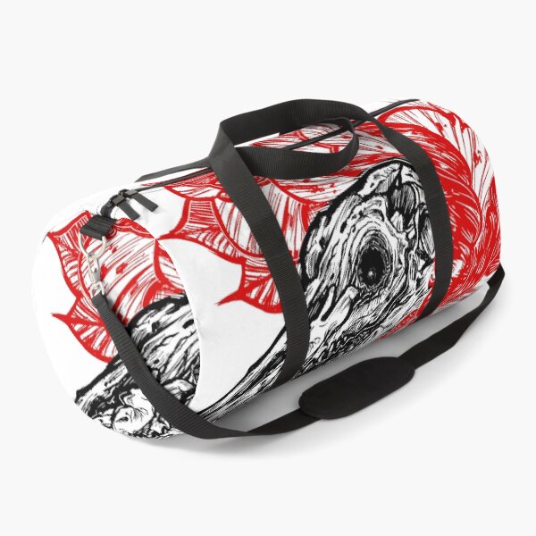Item preview, red mosasaur skull designed and sold by UrielCalavera.