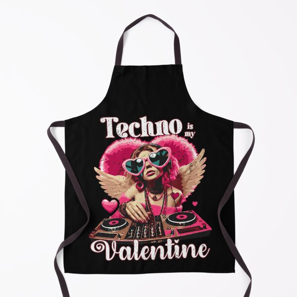 Artikelvorschau, Techno Is My Valentine - Valentinstag Techno DJ entworfen und verkauft von Urban-Alien.