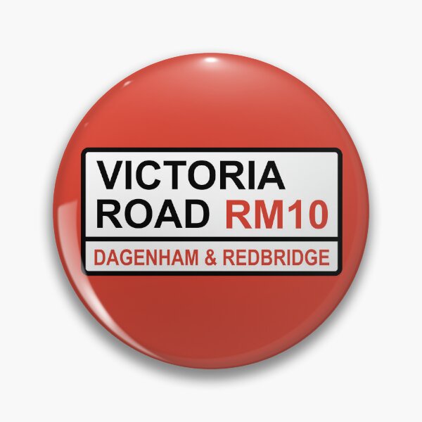 Item preview, Letrero de calle icónico de Victoria Road en Dagenham y Redbridge designed and sold by DelfDesign.