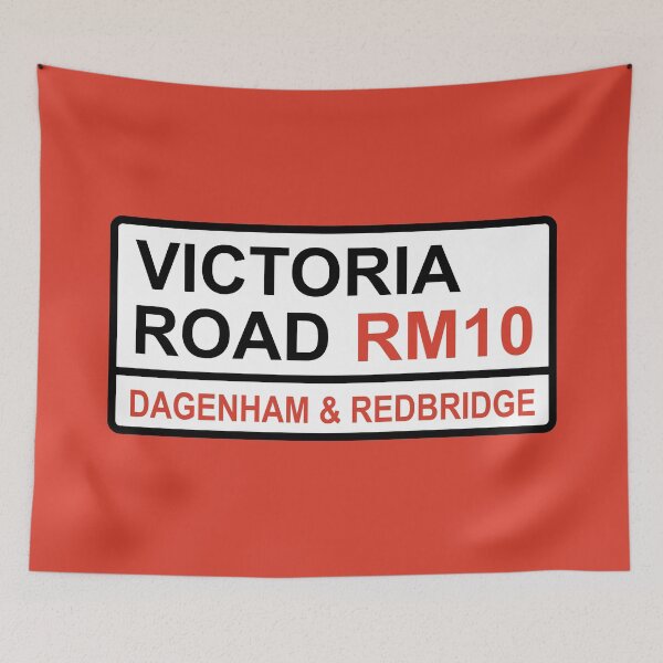 Item preview, Letrero de calle icónico de Victoria Road en Dagenham y Redbridge designed and sold by DelfDesign.