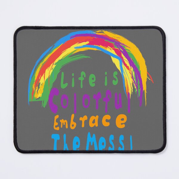 Item preview, Embrace the Colorful Mess: Artistic Rainbow Splash(draw with fingers) designed and sold by CoolEnthusias.