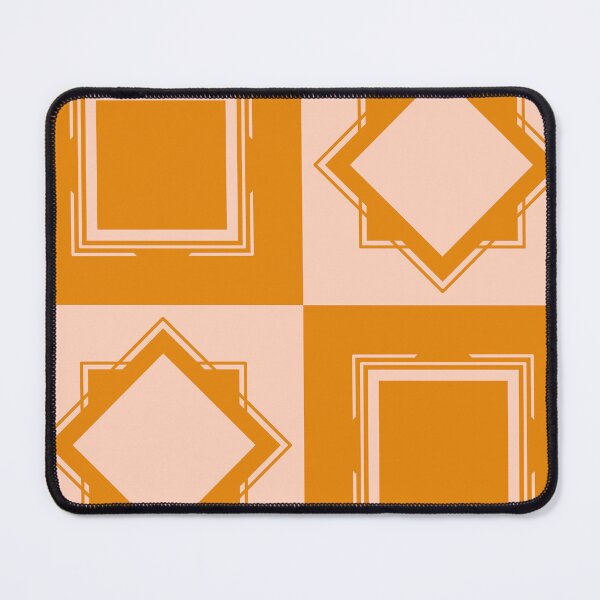 Item preview, Ultra modern minimalist geometric design in gold and pale pink colors designed and sold by katerosestudios.