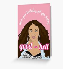 Lizzo Birthday Card Greeting Card