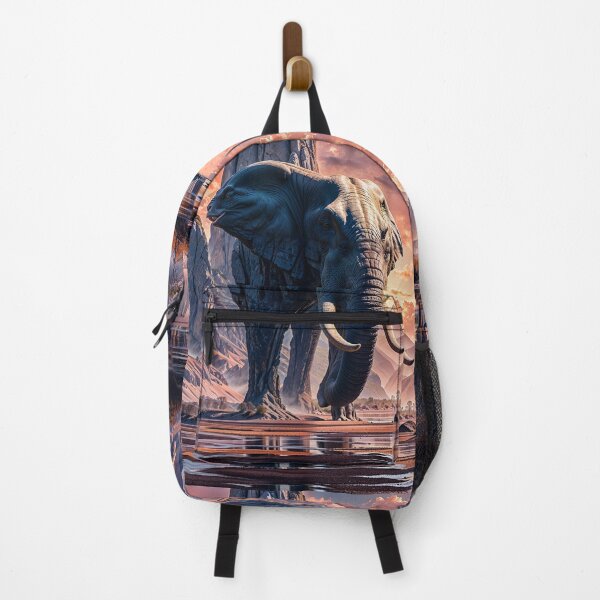 Item preview, Elephants on Jupiter AI Fantasy Art designed and sold by Skye Ryan-Evans.