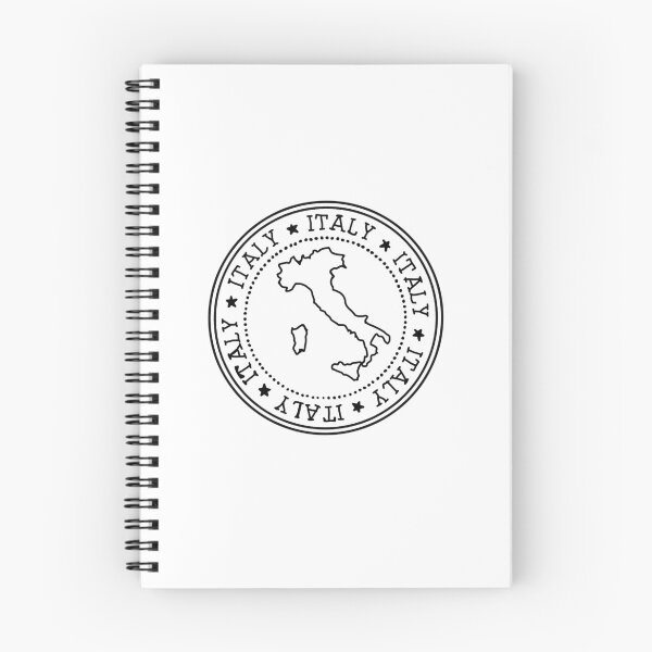 Item preview, Italy Passport Stamp designed and sold by minimalistworks.