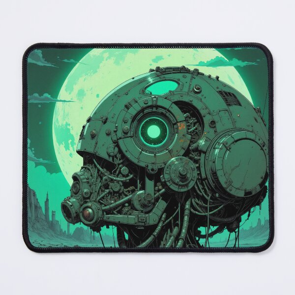Item preview, Robot, cyberpunk style, cyberpunk style robot, green designed and sold by Martinez-TS.