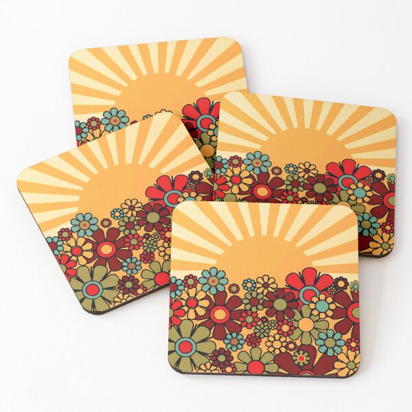 Item preview, Flower & Sun Pop Art designed and sold by ViaARTfactory.