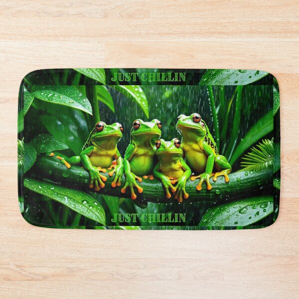 Item preview, Green tree Frogs .. just chillin designed and sold by PaparazziAnunnaki.